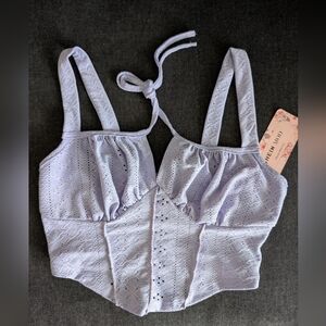 NWT Shein Crop Top Halter